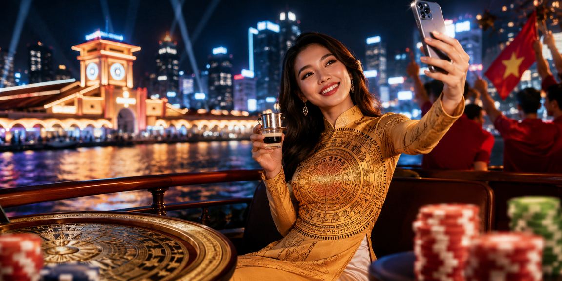 Người chơi dùng điện thoại chơi casino tại quán cà phê TP. Hồ Chí Minh
