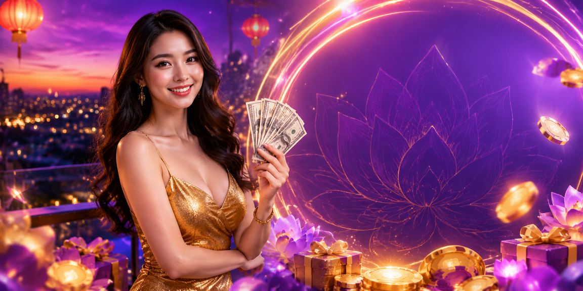 Biển hiệu neon cashback và bonus tại Mũi Né về đêm