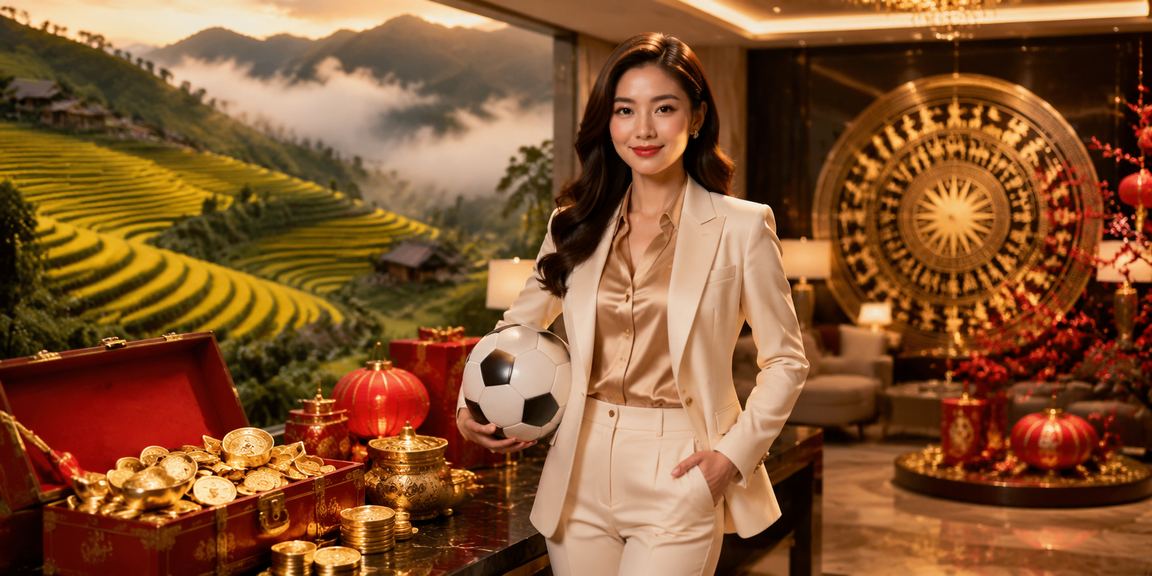 Người dân Sapa cổ vũ bóng đá trong lễ hội Tết